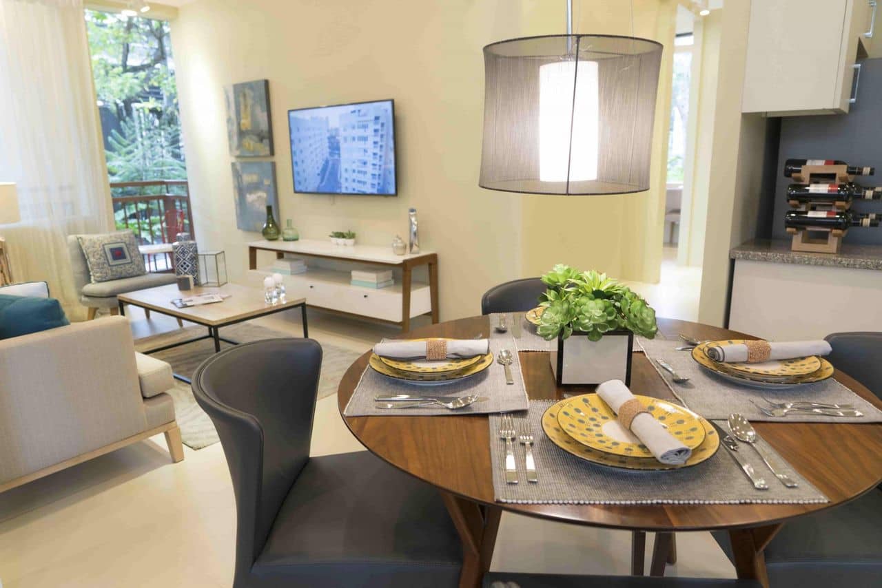 East Bay Residences Living and Dining